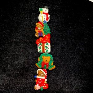 Christmas button covers